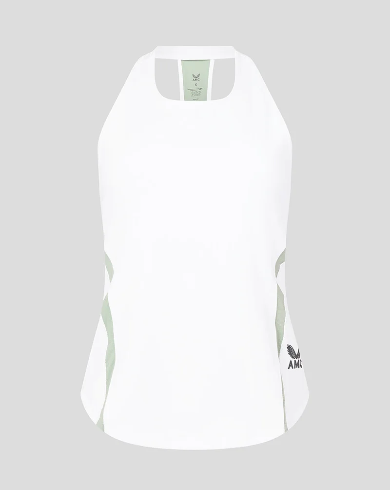 كاستور Women’s AMC Sleeveless Performance Tank – White